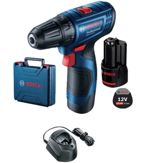 Bosch Cordless D/Driver 12V 2ah
