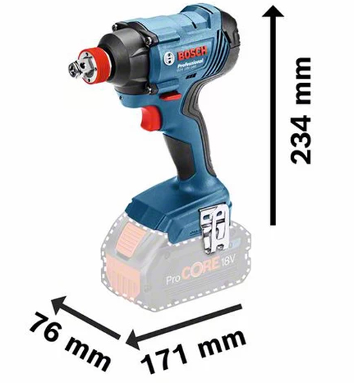 Bosch Cordless Impact Wrench/Driver 18V – view 2