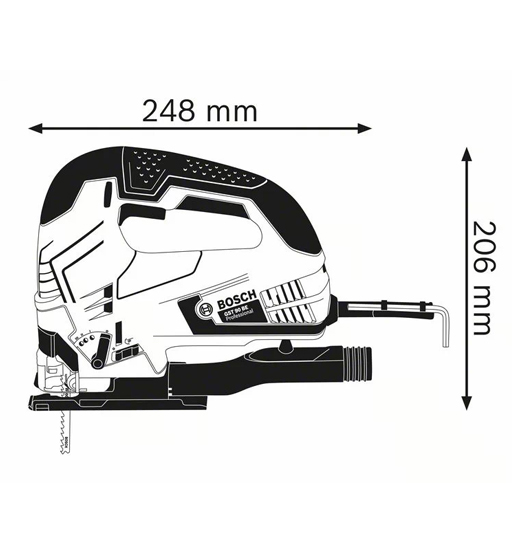 Bosch Gst 90 Be Professional Jigsaw – view 2