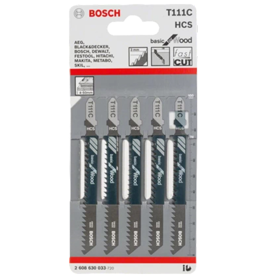 Bosch Jigsaw Blade T111c – view 2