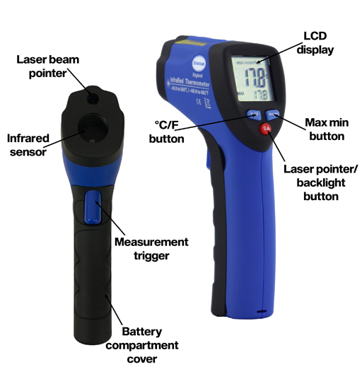 Brannan Infrared Thermometer 38/701/0 – view 2