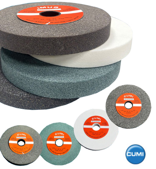 Cumi Carborandum Grinding Wheel 150 X 20 X 31.75 Cgc60 L5 Vg Green/Bl