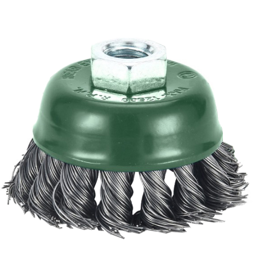 Cup Wire Brush M14x75MM Twisted H/D – Uken