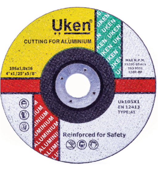 Cutting Disc Metal/Inox 7" 180 X 1.6 X 22.2MM Uken