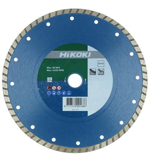 Hik Diamond Blade 115x 2.0 X 6MM Hard Brick/Hard Concrete – Sintered Turbo Rim
