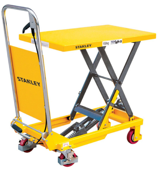 Hydraulic Table Lifter Trolley 150KG – Stanley