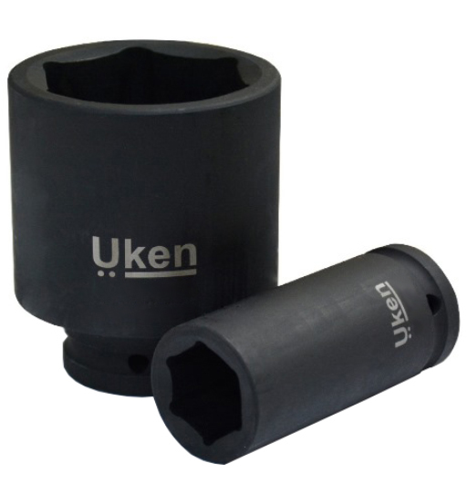 Impact Socket ¾” Dr 6pt 35MM Deep Uken