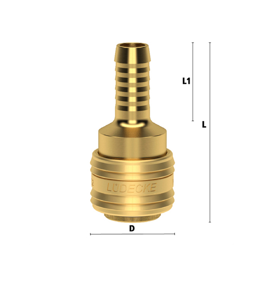 Ludecke Quick Coupling 8MM – view 2