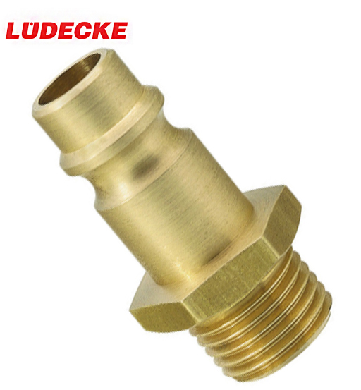Ludecke Quick Plug ½" Male