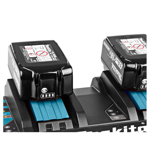 Makita 2 Port Charger Set Dc18rd(220 – 240V) (3 Pin) – view 4