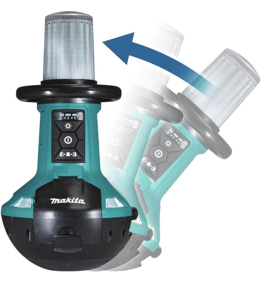 Makita Cordless Area Worklight For 18V Li – Ion Lxt And Ac With Battery And Charger Kit – view 3