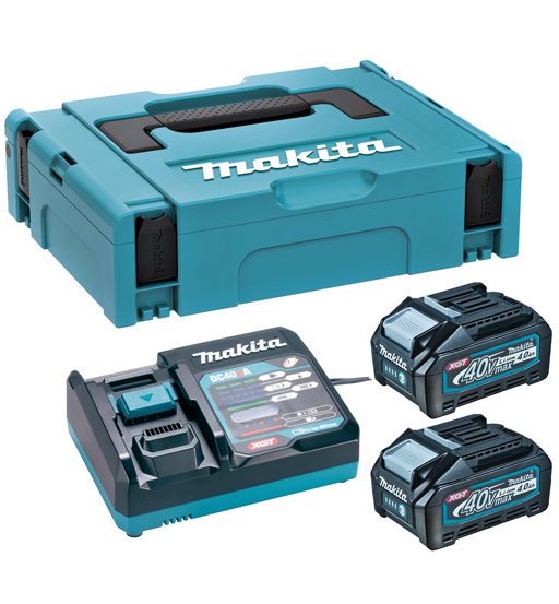 Makita Cordless Dust Blower(Bl) For 40V Max Li – Ion Xgt With Battery And Charger – view 2