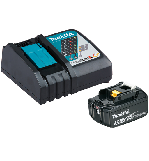 Makita Power Source Kit Bl1830 X 1 + Dc18rc