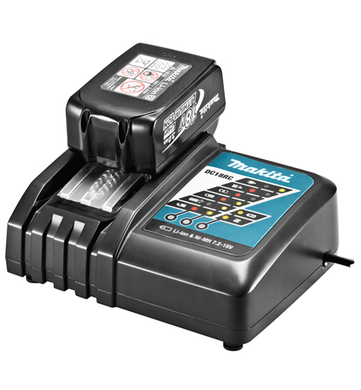 Makita Uk 3 Pin Plug (Bs) Charger For Dc18rc(220 – 240V) – view 3