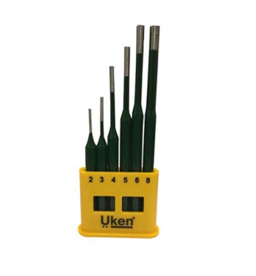 Pin Punch 6pcs Set 2 – 8MM Uken