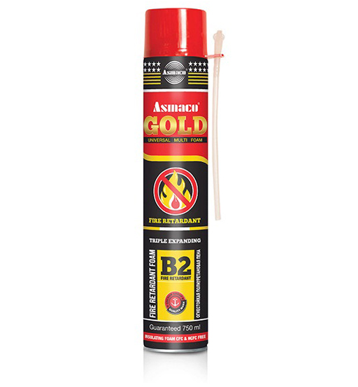 PU Foam 750ml Fire Rated B – 2 Glod Asmaco
