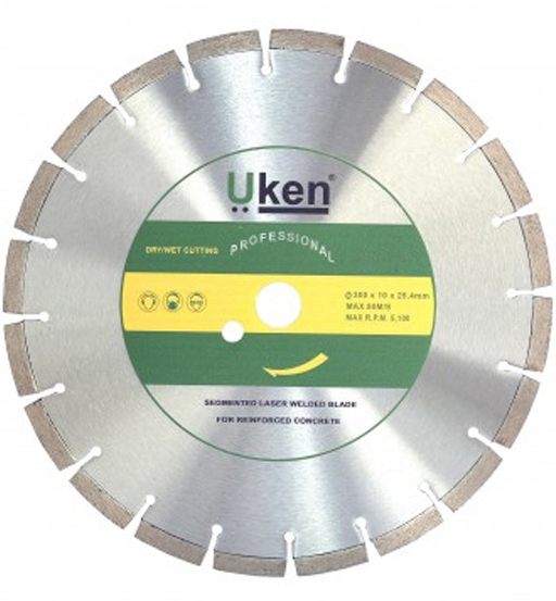 Reinforced Concrete Diamond Blade 600MM #Uc600lr50 Uken