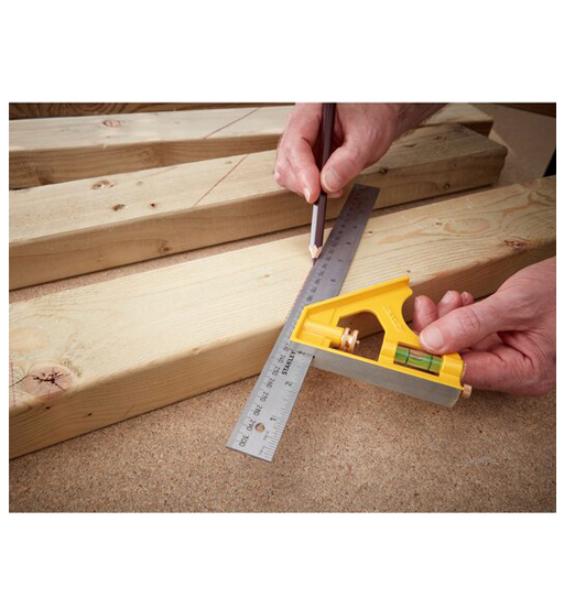 Stanley 300MM Met Diecast Comb Square – view 3