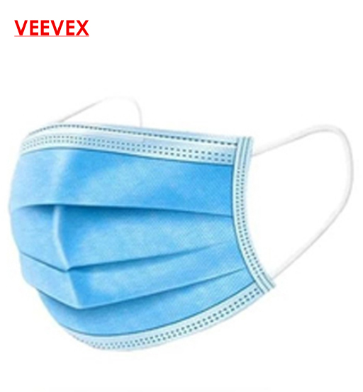 Veevex Face Mask 3 Layer 50pcs/Pkt